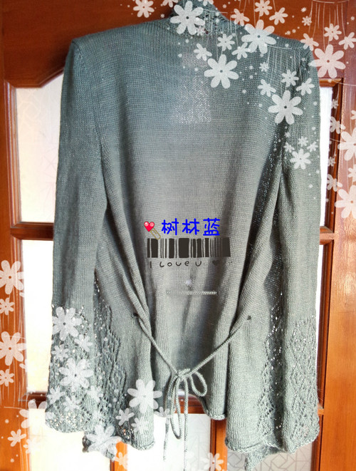 素縷 （鏤空開(kāi)衫） - 樹(shù)林藍(lán) - 樹(shù)林小屋