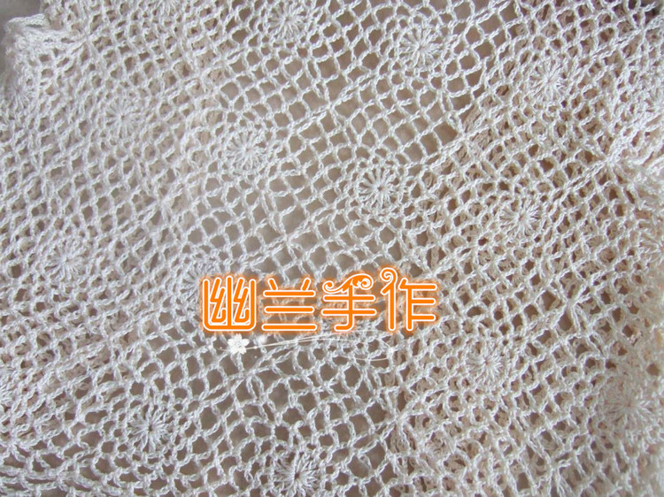 梨花落～～～蕾絲拼花小披肩 - 空谷幽蘭 - 指間的溫柔