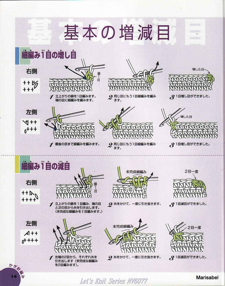 【轉(zhuǎn)載】廣瀨光治---鉤編基礎(chǔ) - 荷塘秀色 - 茶之韻