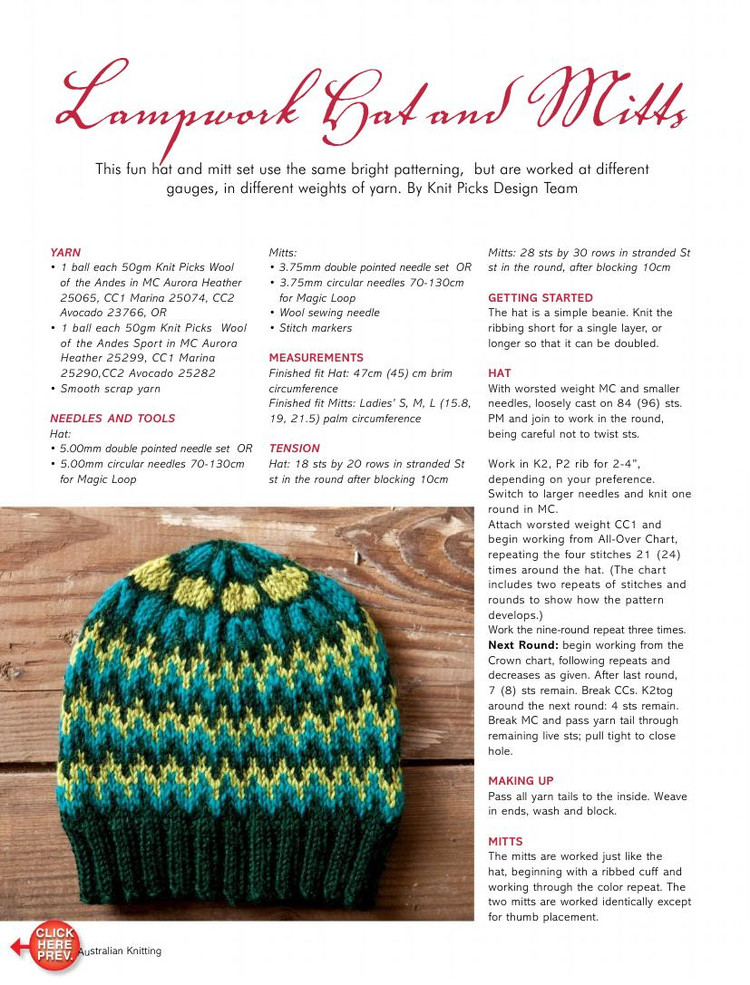 Australian Knitting Volume 7 No 3 2015 - 輕描淡寫 - 輕描淡寫