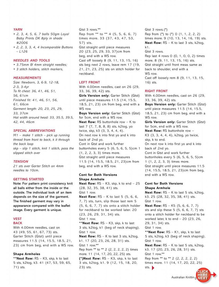 Australian Knitting Volume 7 No 3 2015 - 輕描淡寫 - 輕描淡寫