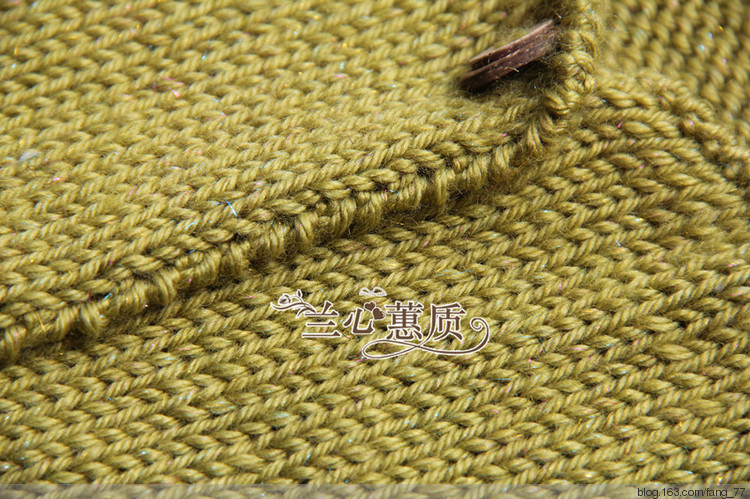 青草香~~麻花口袋中袖開衫（蘭蕙質(zhì)2014） - 蘭心蕙質(zhì) - 蘭心蕙質(zhì)藍云海