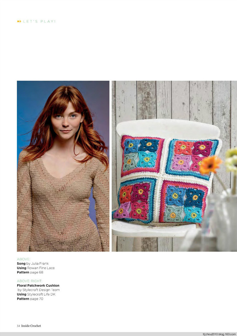 Inside Crochet №57 2014 - 紫蘇 - 紫蘇的博客