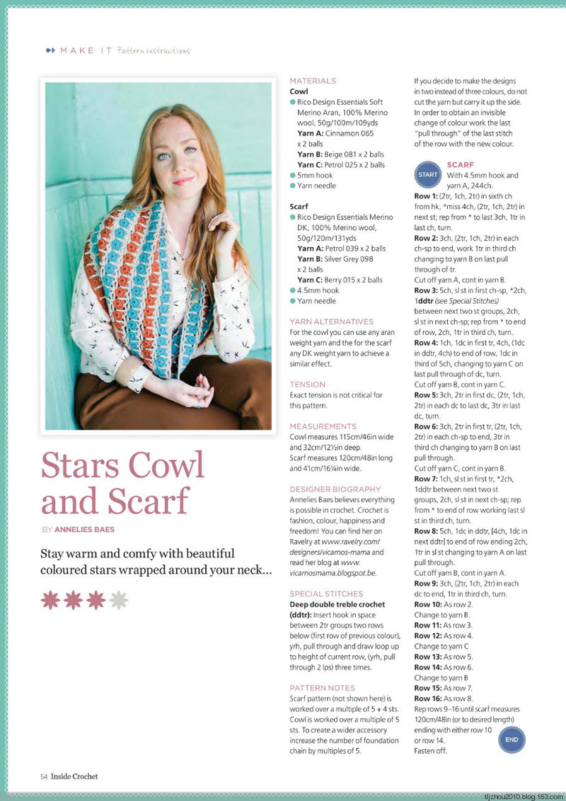 Inside Crochet №57 2014 - 紫蘇 - 紫蘇的博客