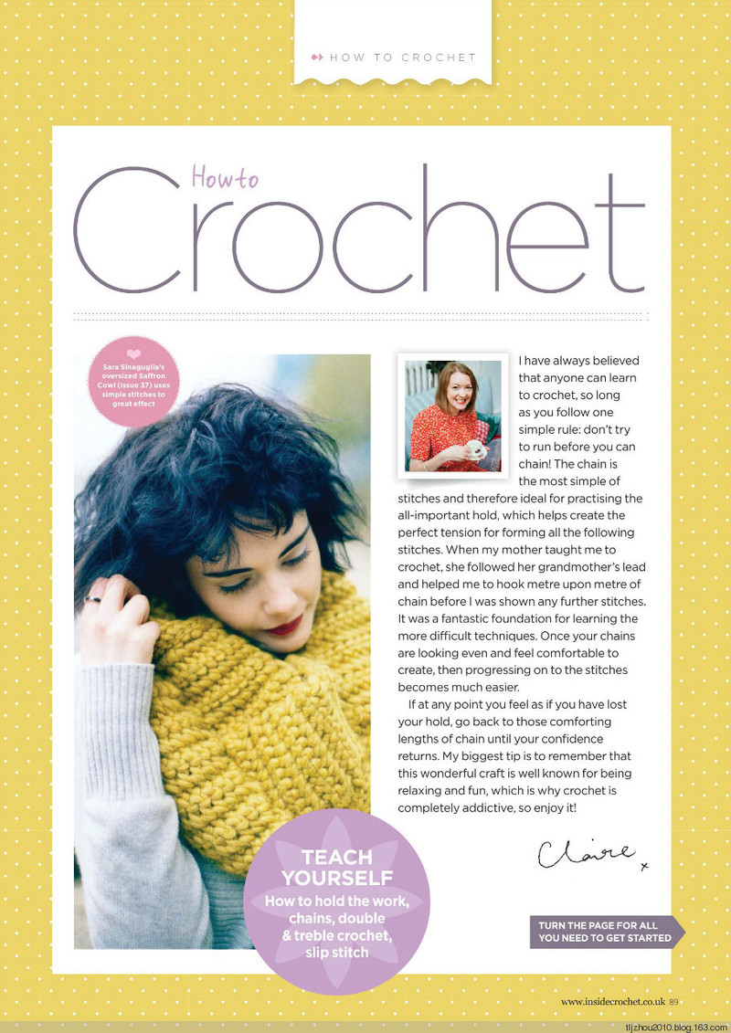 Inside Crochet №57 2014 - 紫蘇 - 紫蘇的博客