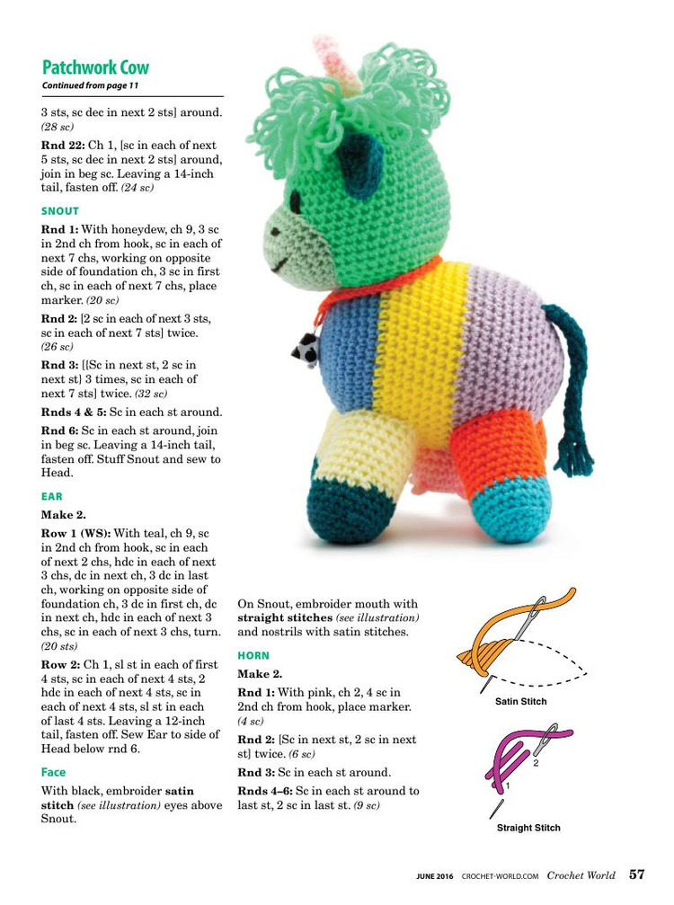 Crochet World №3 2016 - 輕描淡寫 - 輕描淡寫