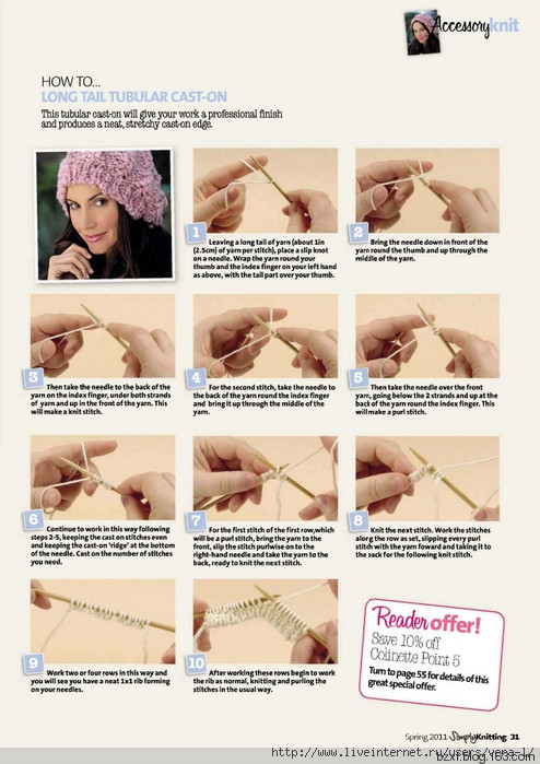 Simply Knitting 2011 spring - 編織幸福 - 編織幸福的博客
