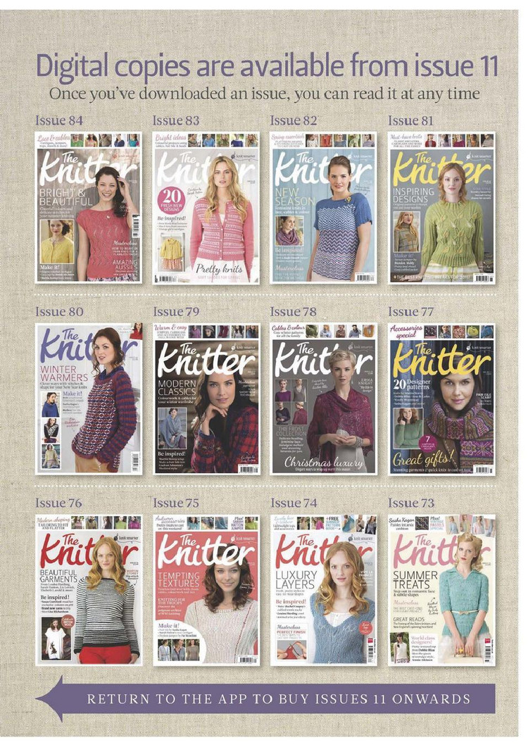 The Knitter Issue 89 2015 - 輕描淡寫 - 輕描淡寫