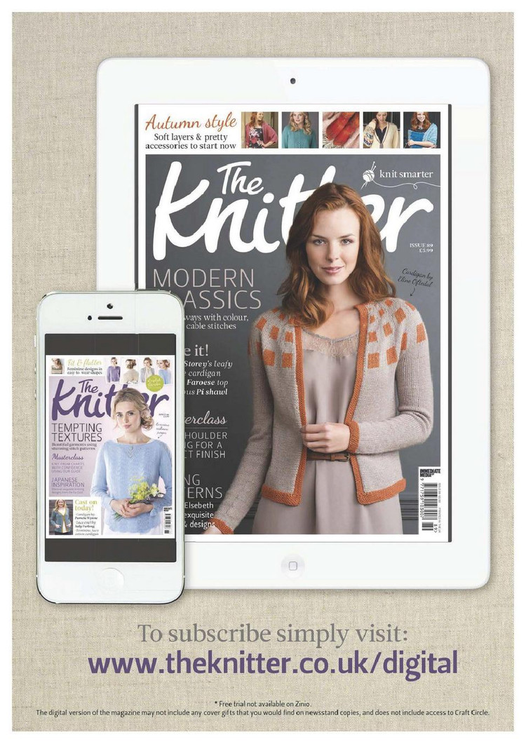 The Knitter Issue 89 2015 - 輕描淡寫 - 輕描淡寫