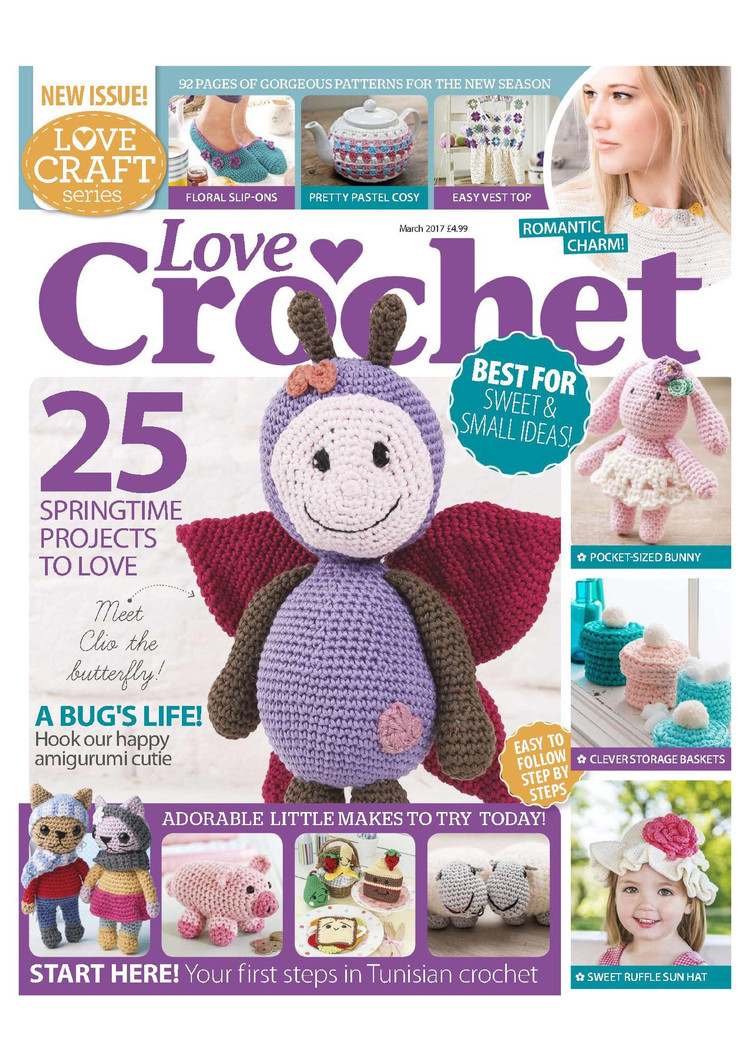 Love Crochet  March 2017 - 輕描淡寫 - 輕描淡寫