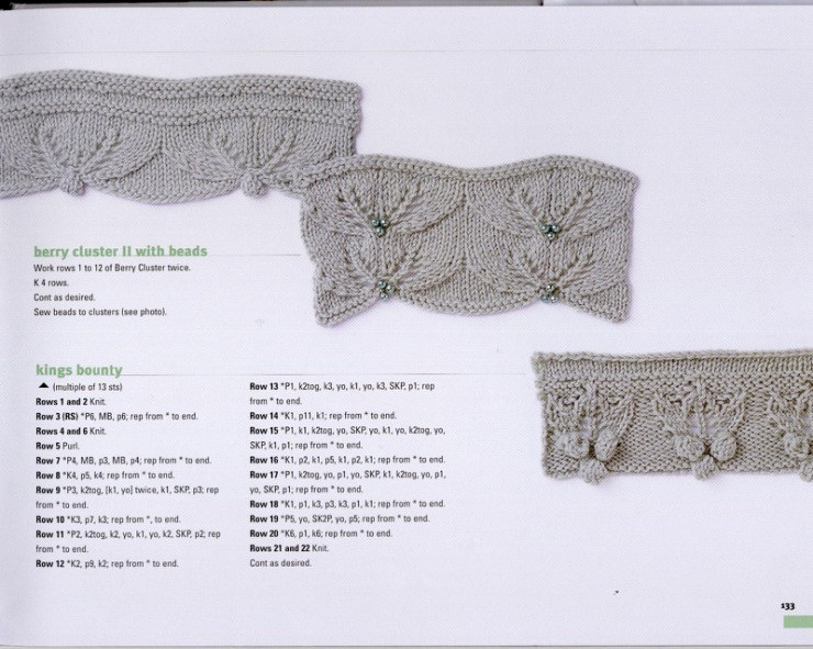 Knitting on the Edge: 針織邊緣： 肋骨、褶邊、花邊、條紋、花卉，350的裝飾邊框基本集合 - 壹一 - 壹一的博客