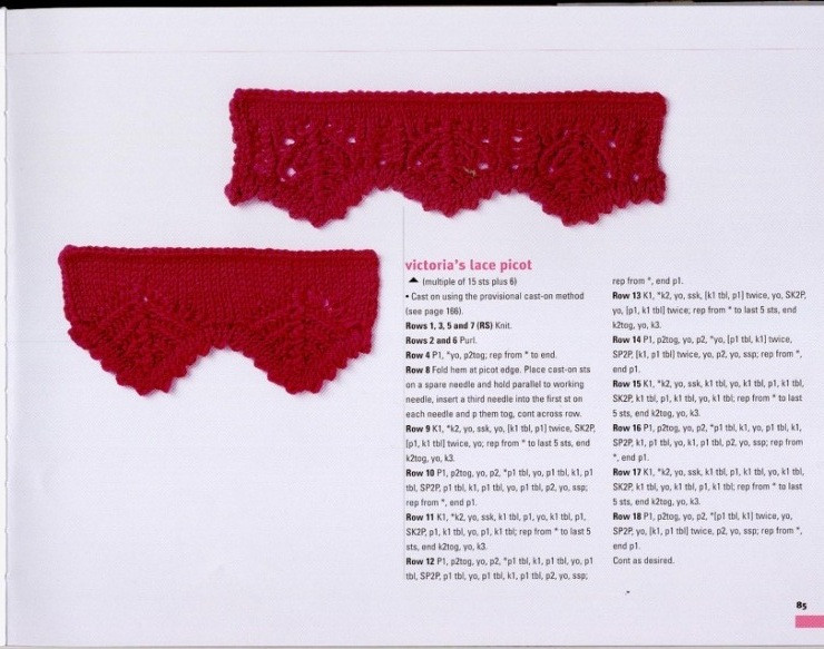 Knitting on the Edge: Ribs, Ruffles, Lace, Fringes, Floral, Points  Picots: The Essential Collection of 350 Decorative Borders針織邊緣： 肋骨、 褶邊、 花邊、 條紋，花卉，指出  Picots： 350 的裝飾邊框的基本集合 - 壹一 - 壹一的博客