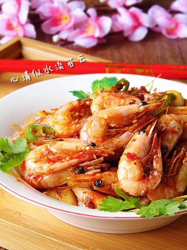 美味饞嘴菜【吮指香辣蝦】 - 紙皮核桃 微信 c24628 - 185紙皮核桃的美食博客