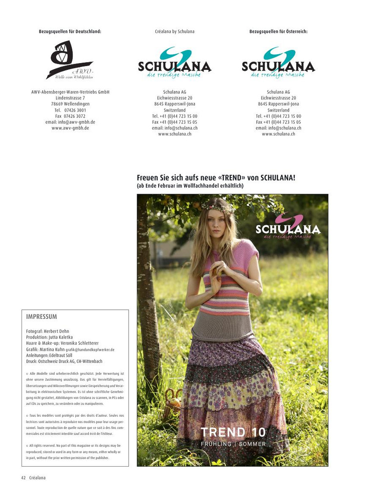 Schulana Crealana №36 2015 - 輕描淡寫(xiě) - 輕描淡寫(xiě)