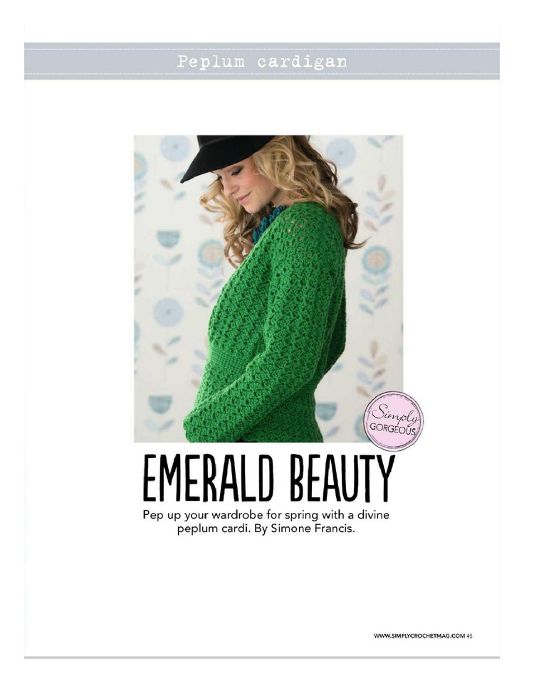 Simply Crochet  Issue 15 2014 - 輕描淡寫 - 輕描淡寫