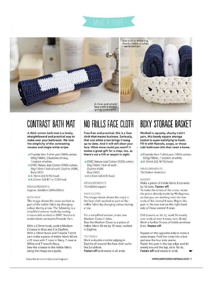 Simply Crochet  Issue 15 2014 - 輕描淡寫 - 輕描淡寫