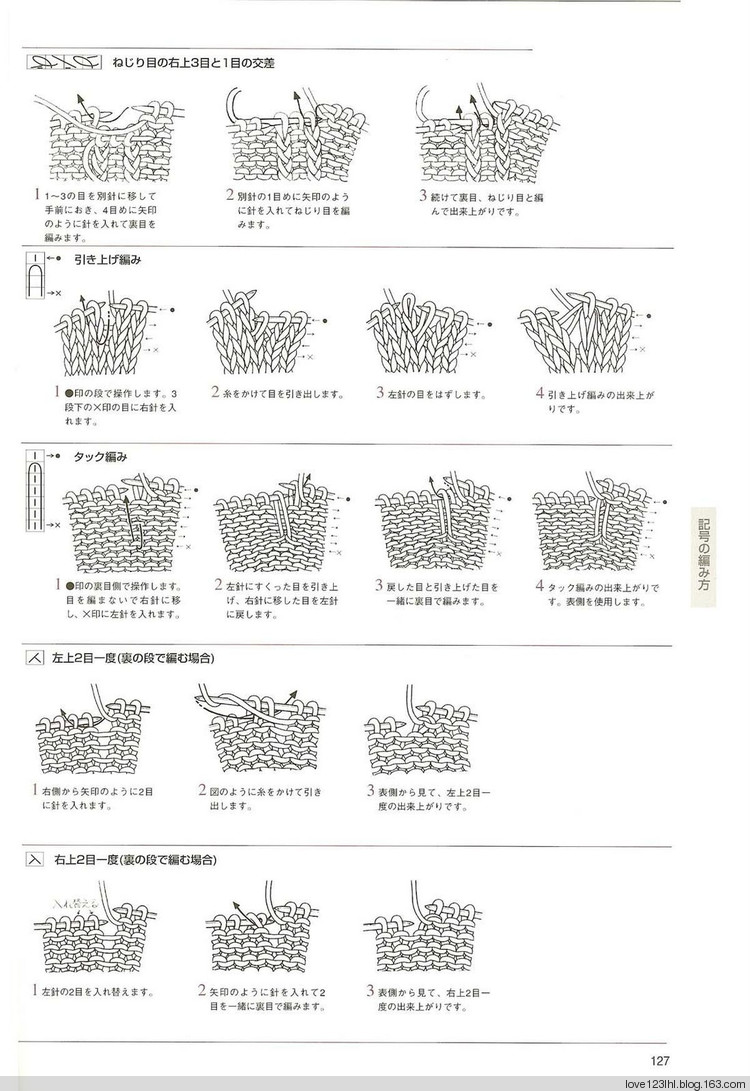 毛衣底邊花樣 - air_327 - 艾的123......