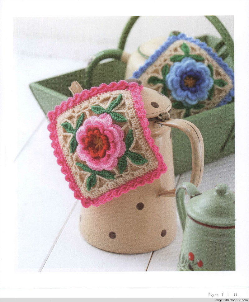 可愛(ài)鉤針小物PRETTY COLOR CROCHET Goods 3 - 采蓮南塘秋 -  婉如清揚(yáng)