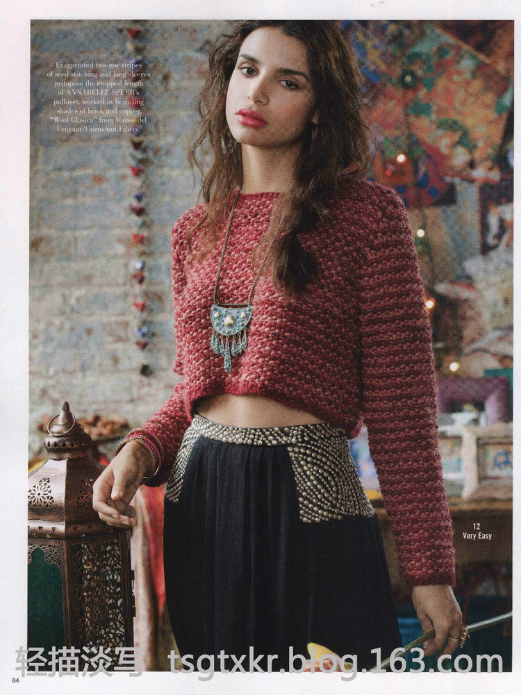 Vogue Knitting Fall 2012 - 輕描淡寫 - 輕描淡寫