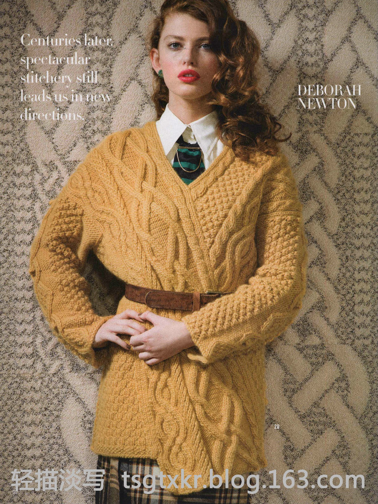 Vogue Knitting Fall 2012 - 輕描淡寫 - 輕描淡寫