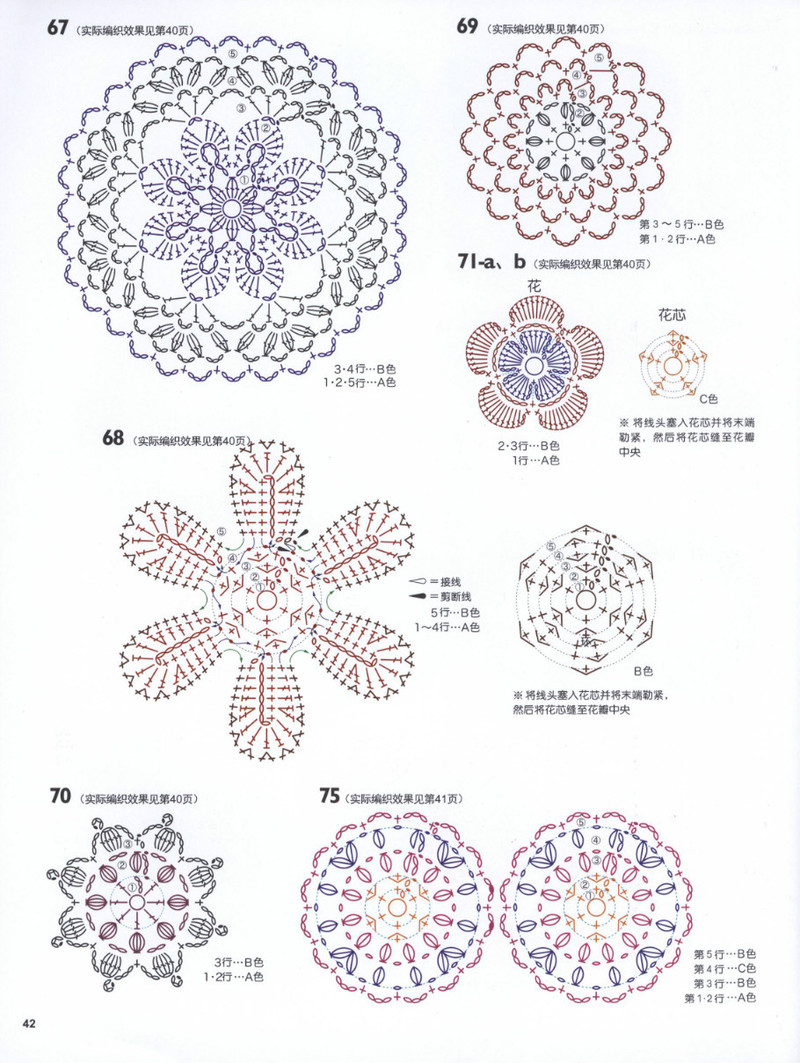 岡本啟子創(chuàng)意鉤針花 156 2013 - 紫蘇 - 紫蘇的博客