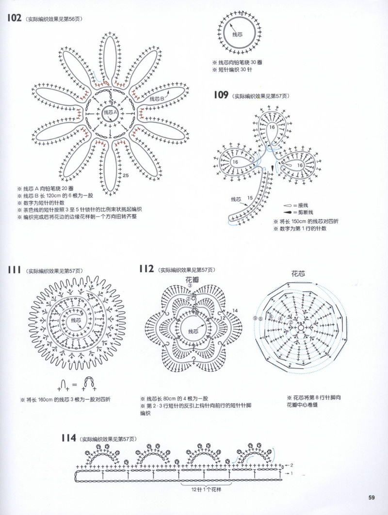 岡本啟子創(chuàng)意鉤針花 156 2013 - 紫蘇 - 紫蘇的博客