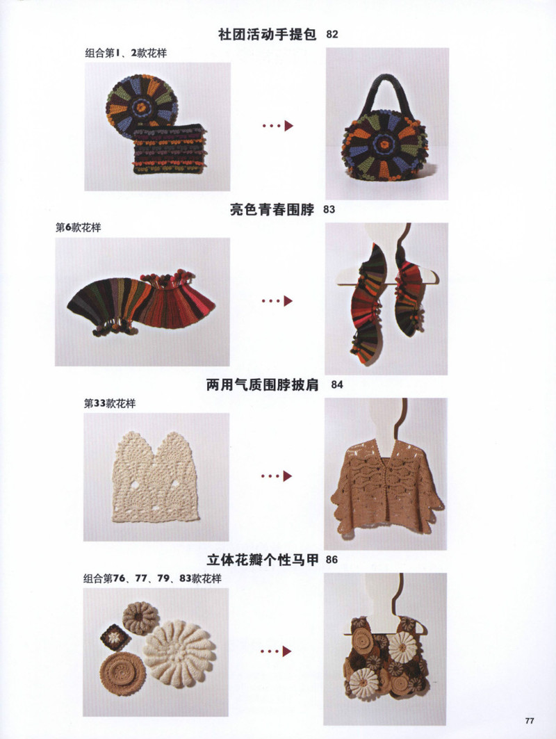 岡本啟子創(chuàng)意鉤針花 156 2013 - 紫蘇 - 紫蘇的博客