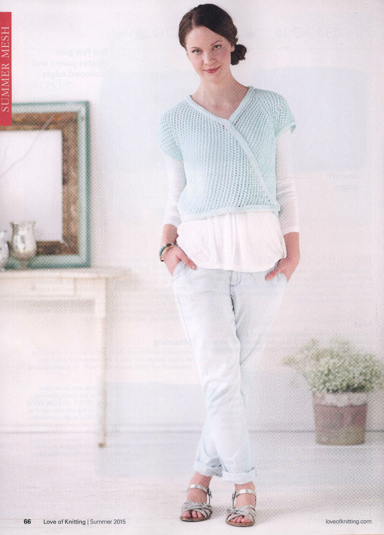 Love of Knitting  Summer 2015 - 輕描淡寫(xiě) - 輕描淡寫(xiě)