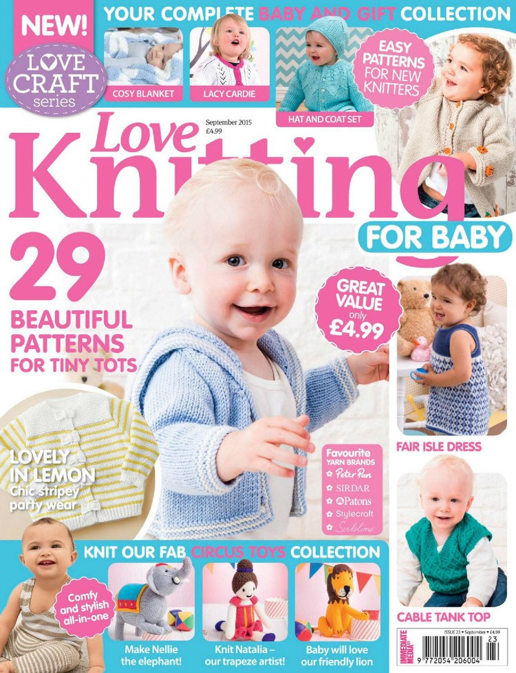 Love Knitting for Babies №57 September 2015 - 輕描淡寫 - 輕描淡寫