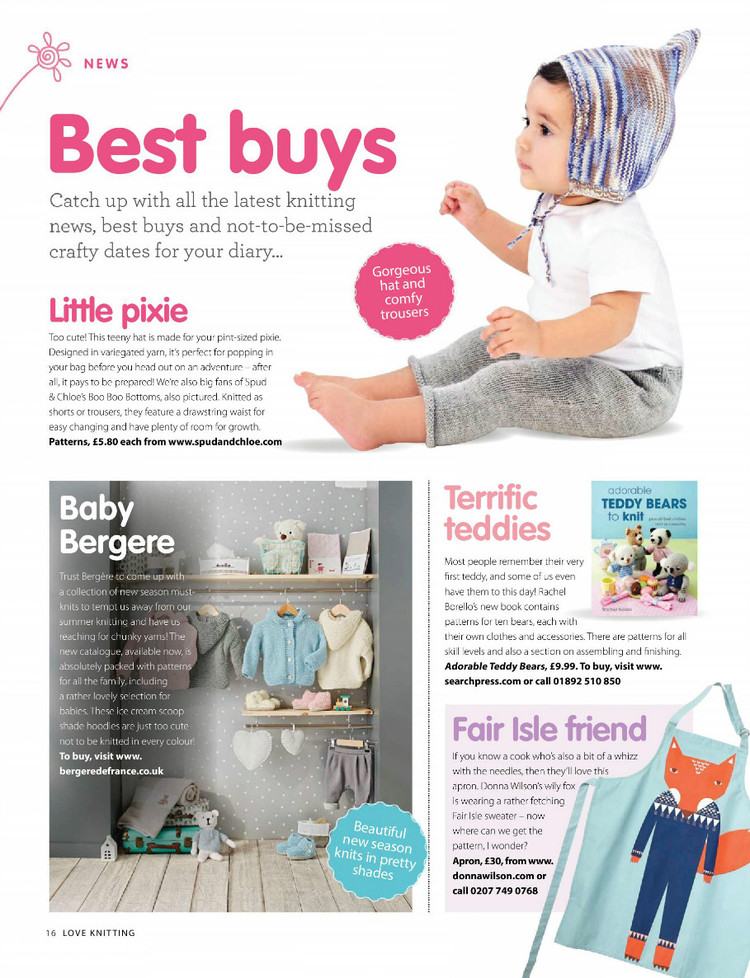 Love Knitting for Babies №57 September 2015 - 輕描淡寫 - 輕描淡寫