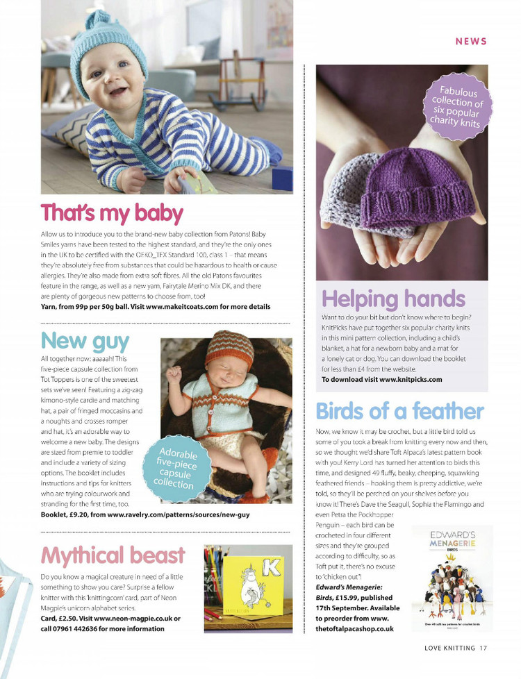 Love Knitting for Babies №57 September 2015 - 輕描淡寫 - 輕描淡寫