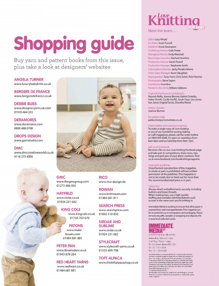 Love Knitting for Babies №57 September 2015 - 輕描淡寫 - 輕描淡寫