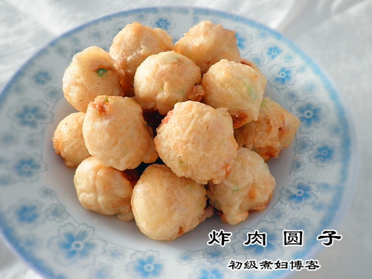 軟嫩可口---炸肉圓 - 初級(jí)煮婦 - 初 級(jí) 煮 婦