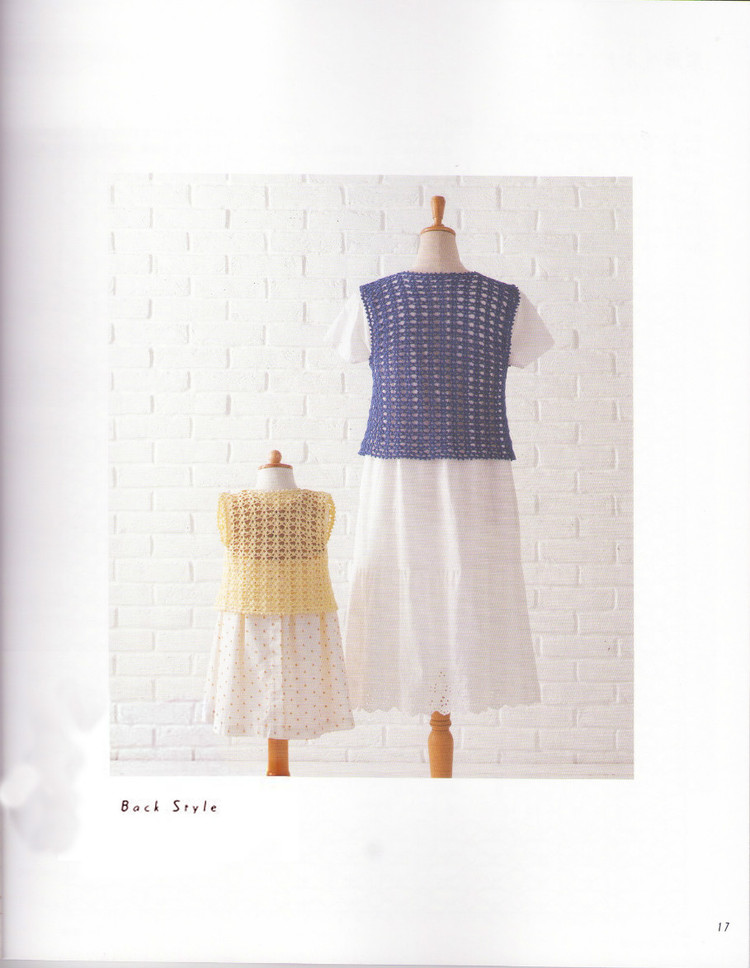Crochet lesson 2012 母女親子裝 - 紫蘇 - 紫蘇的博客