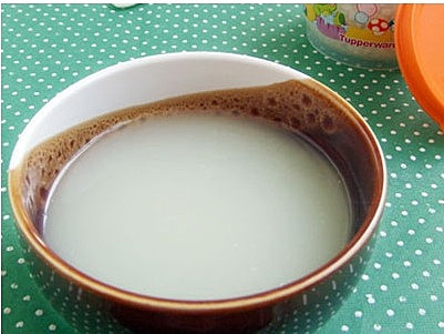 一碗濃米湯的神奇作用 - 素食空間 -