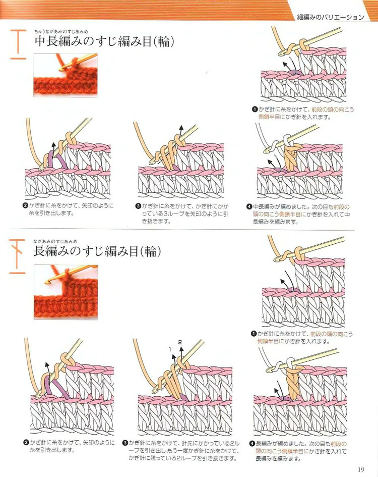 寫給鉤針入門朋友的，有很多，慢慢更新 - 紫陌丁香 - 紫陌丁香手工坊