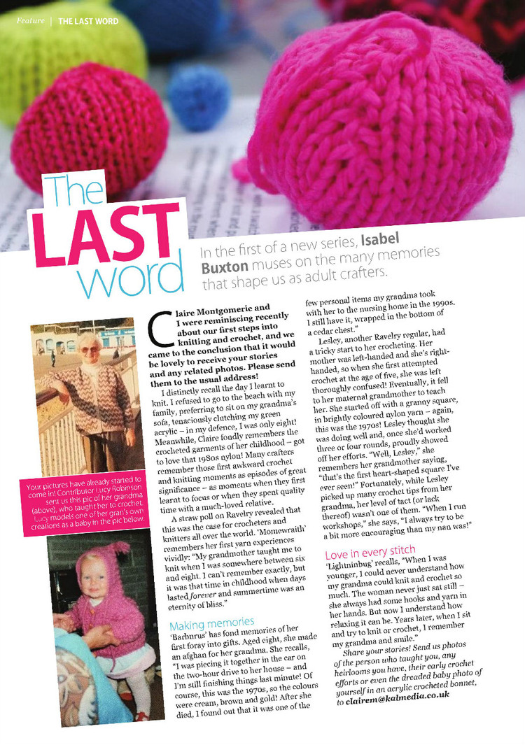 Inside Crochet №16 April 2011 - 輕描淡寫 - 輕描淡寫