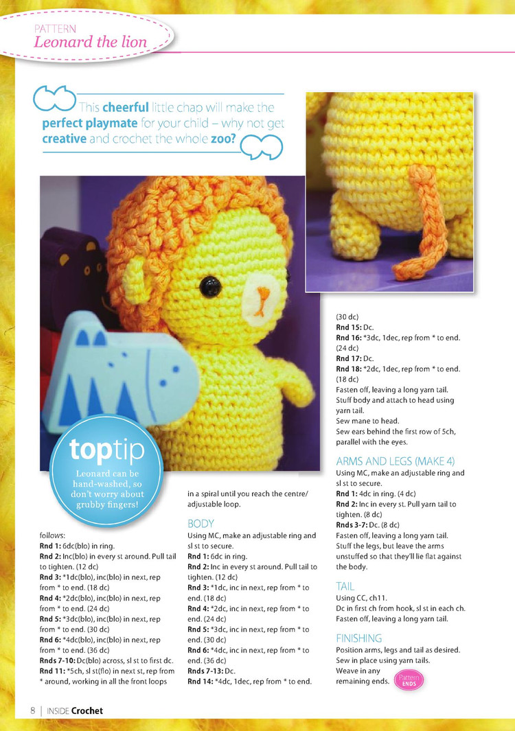 Inside Crochet №16 April 2011 - 輕描淡寫 - 輕描淡寫