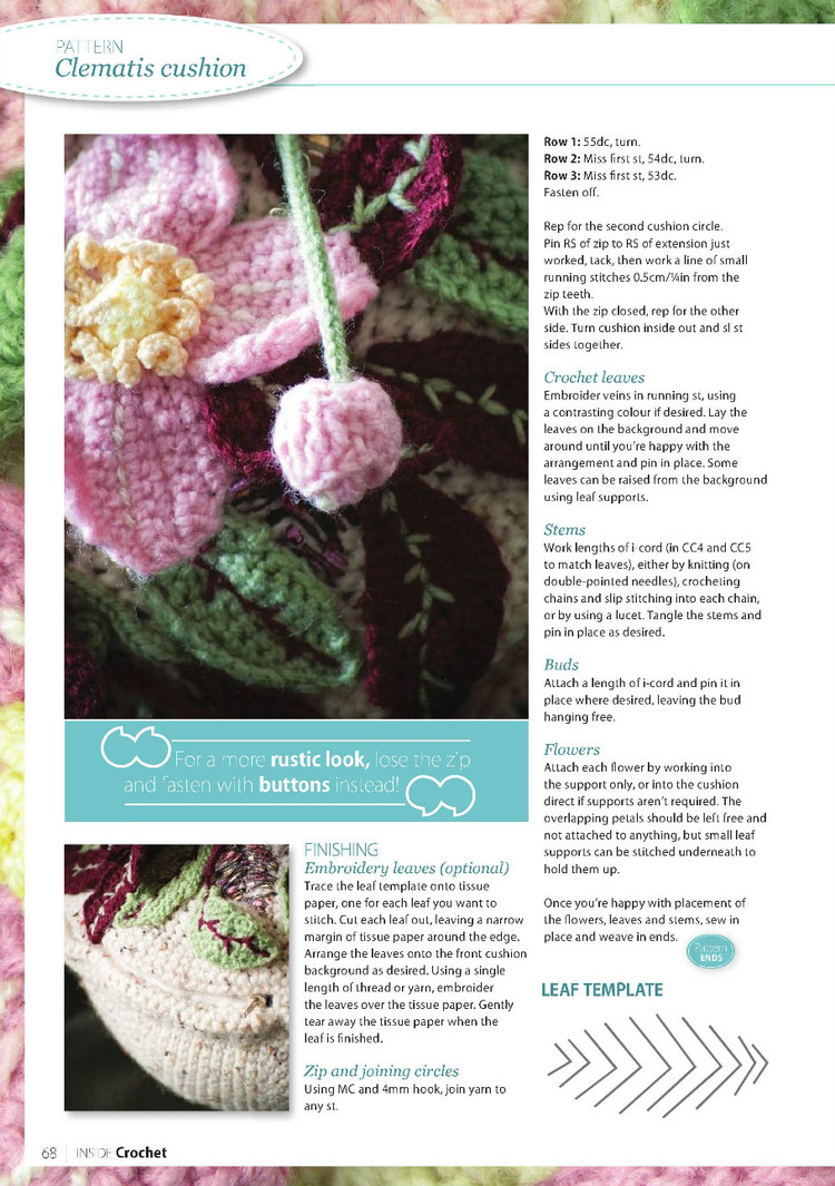 Inside Crochet №16 April 2011 - 輕描淡寫 - 輕描淡寫