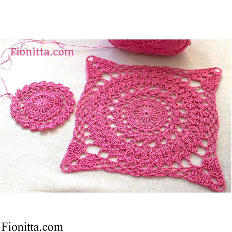 粉紅色的披肩Fionitta - Daliute -