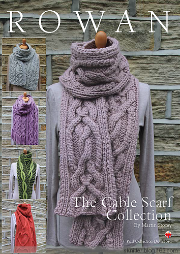 舒舒編譯館ROWAN暖暖阿蘭風(fēng)The Cable Scarf Collection - sknitter - @舒舒編譯館