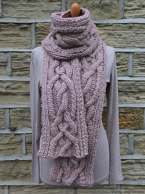 舒舒編譯館ROWAN暖暖阿蘭風(fēng)The Cable Scarf Collection - sknitter - @舒舒編譯館
