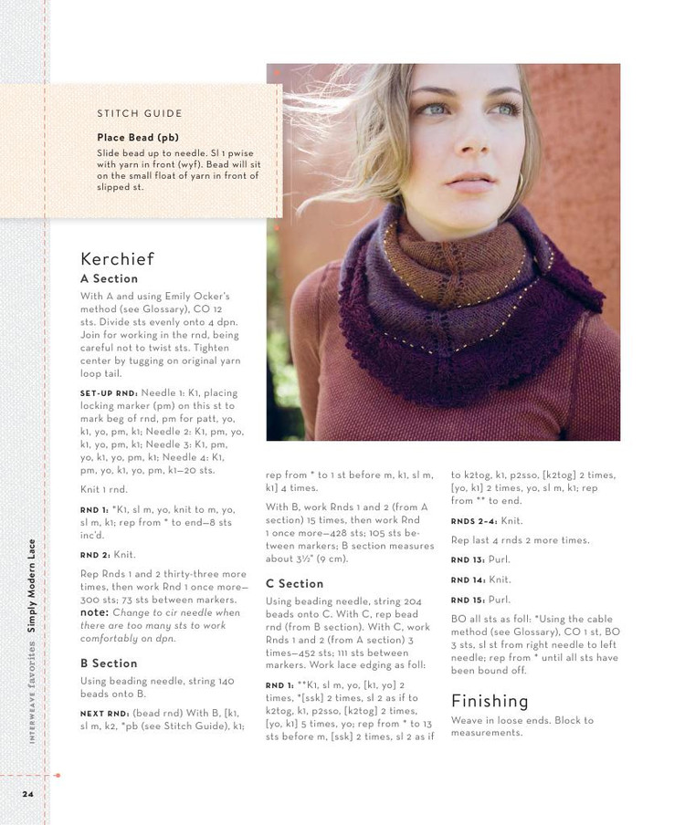 Simply Modern Lace :20 Knit Projects - 輕描淡寫 - 輕描淡寫