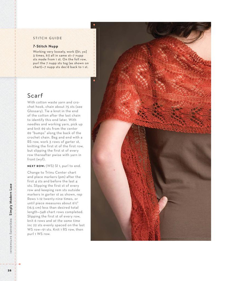 Simply Modern Lace :20 Knit Projects - 輕描淡寫 - 輕描淡寫