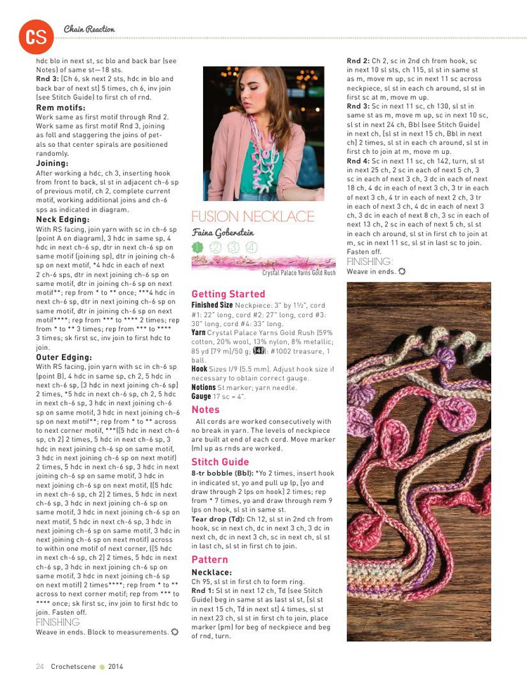 Crochetscene Special Issue 2014 - 輕描淡寫 - 輕描淡寫