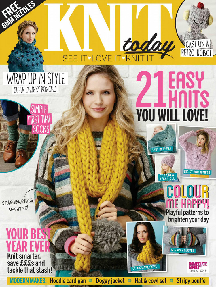Knit Today Issue 121 2016 - 輕描淡寫 - 輕描淡寫