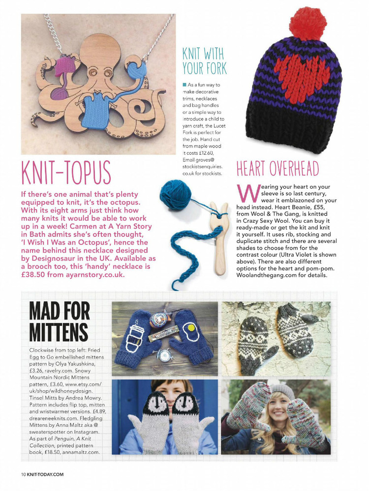 Knit Today Issue 121 2016 - 輕描淡寫 - 輕描淡寫