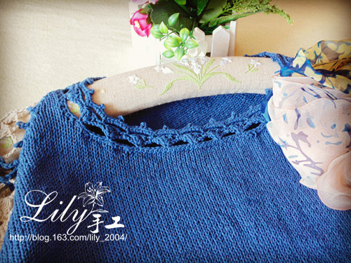【Lily】--藍(lán)顏-- - Lily - Lily的手工編織天地