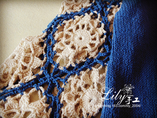 【Lily】--藍(lán)顏-- - Lily - Lily的手工編織天地