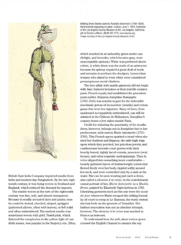 PieceWork  July/August 2015 - 輕描淡寫(xiě) - 輕描淡寫(xiě)